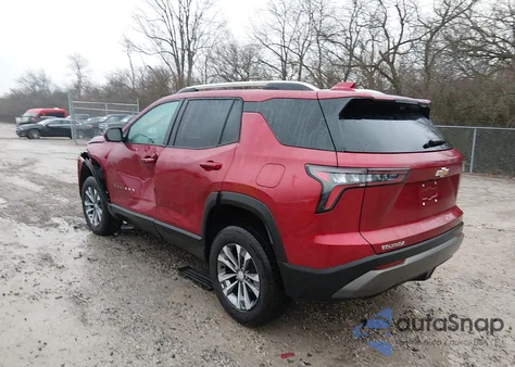 2025 Chevrolet Equinox Fwd Lt from USA, damaged, VIN 3GNAXHEG2SL163153